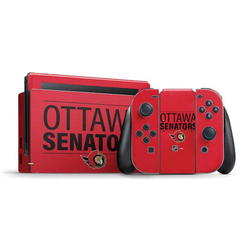 NHL Ottawa Senators Lineup Nintendo Skins